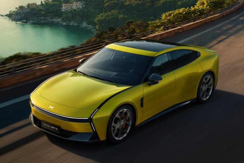 Xpeng P7 autonomia oltre 800 km
