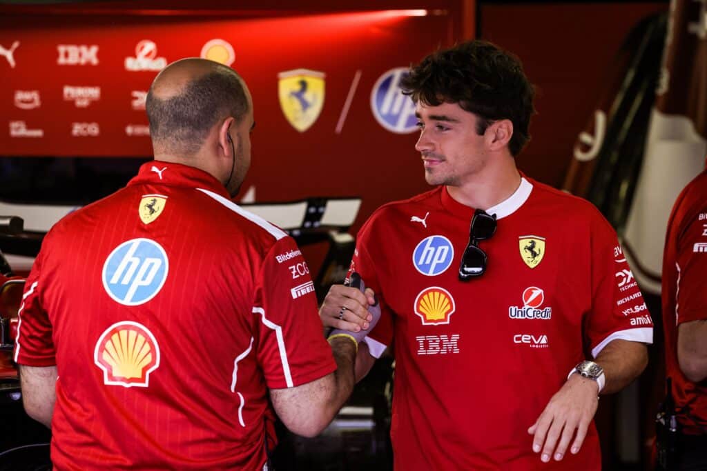 leclerc ferrari baku f1 gp azerbaijan
