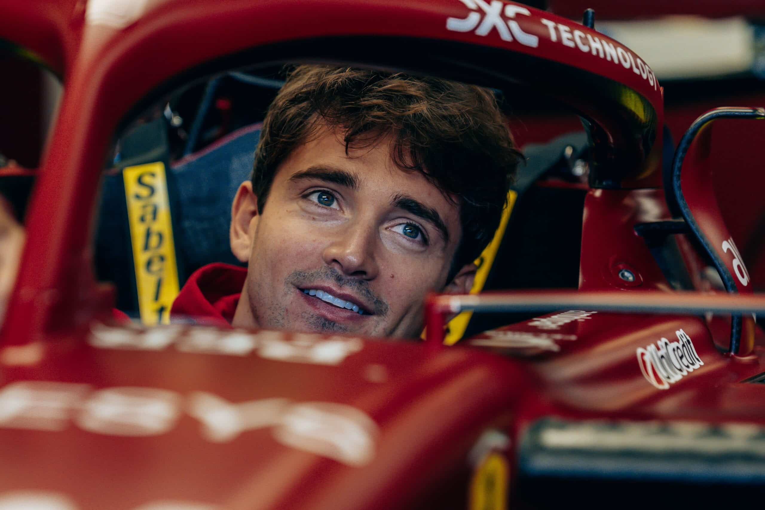 leclerc ferrari baku f1 gp azerbaijan