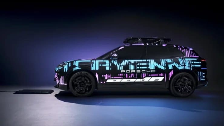 Auto Porsche elettrica