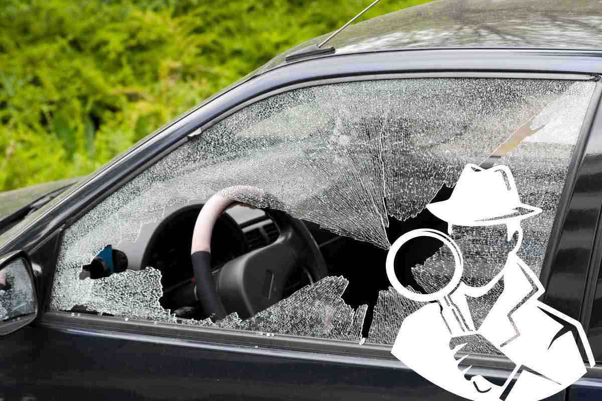 Indagine automobile abbandonata