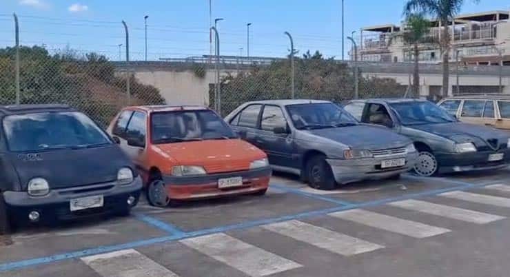 Vetture abbandonate Bari