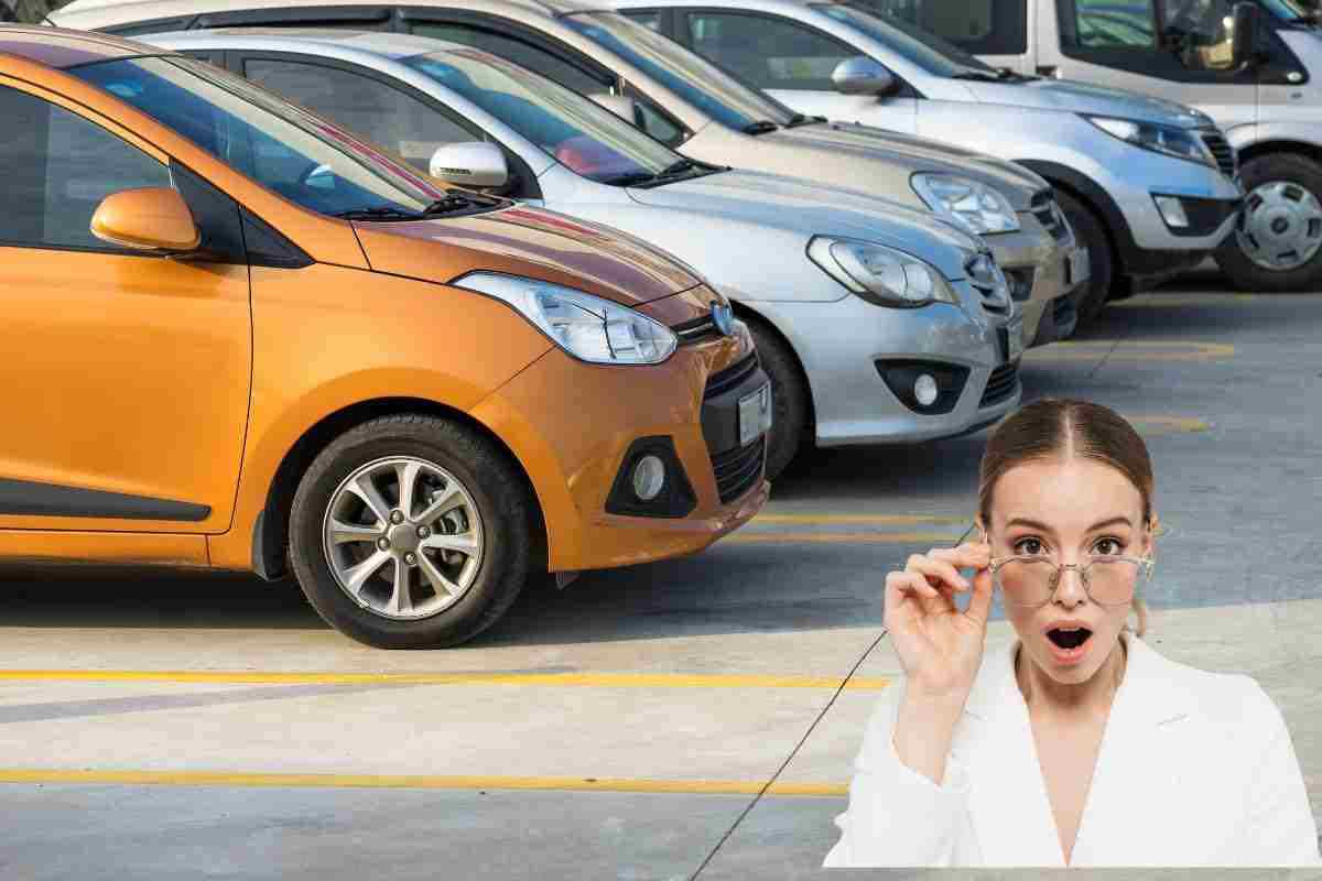 Parcheggio grosso sbaglio