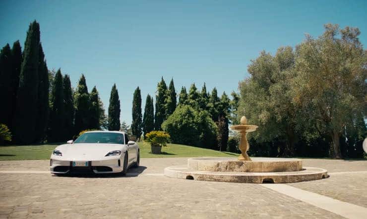 Porsche Taycan supercar