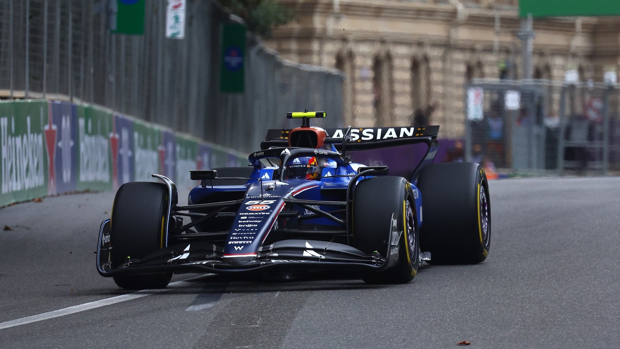 williams da record a baku