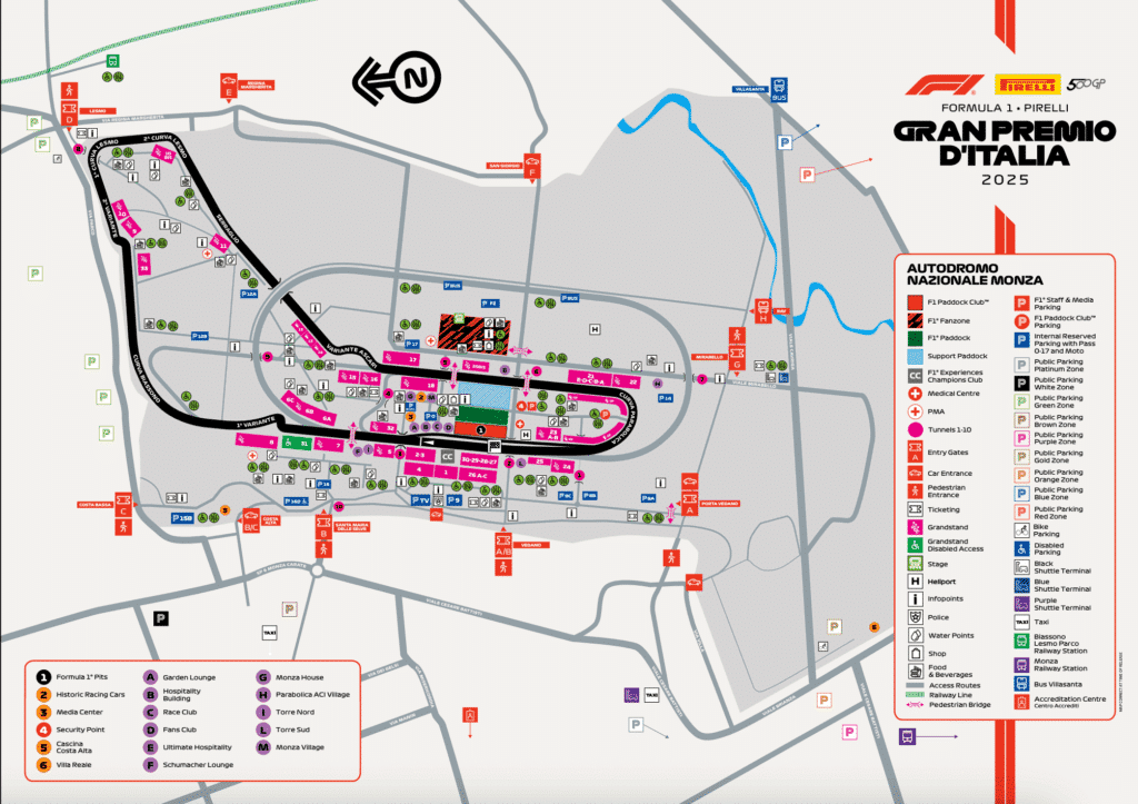 La Completa GUIDA a Monza 2025: ciò che devi sapere se sarai al GP!