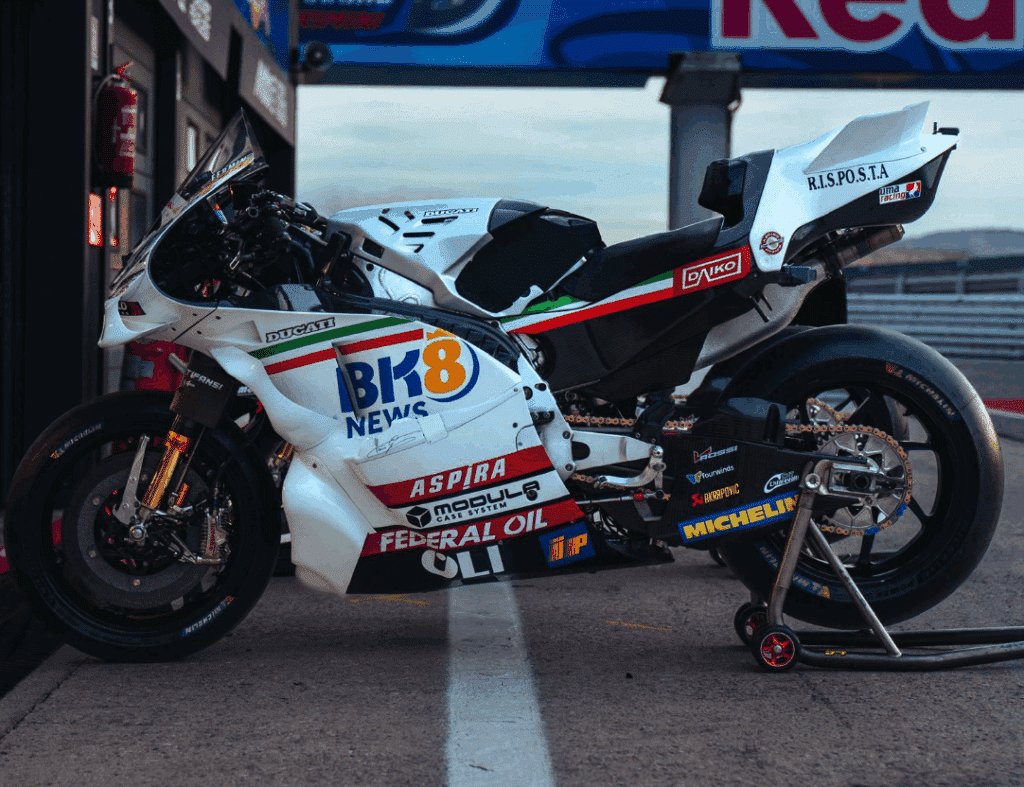 FOTO - Gresini a Misano, la livrea speciale dedicata a Fausto