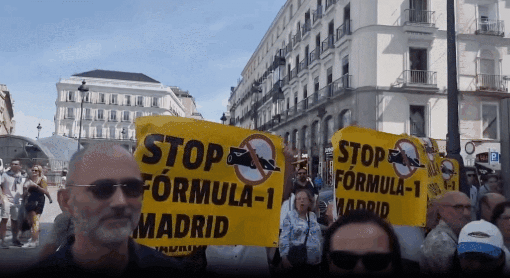 Madrid no quiere la F1: ciudad en caos, nuevas protestas tras la Vuelta