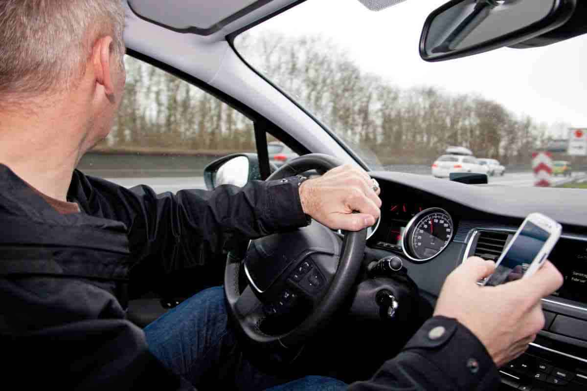 Guidatore cellulare Smartphone