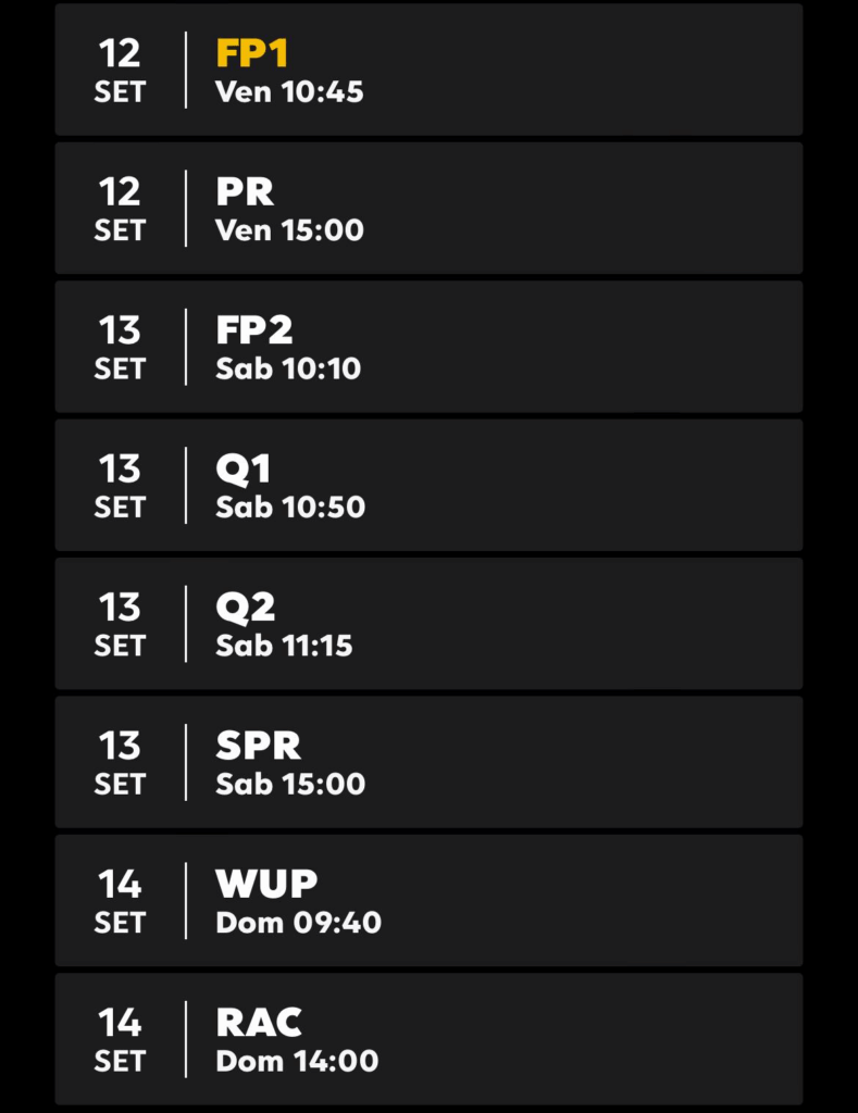 Il METEO e gli ORARI della MotoGP a Misano: il motomondiale torna in Italia