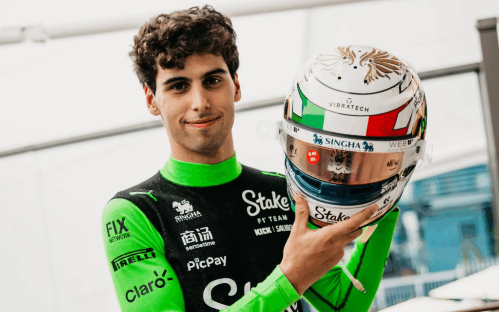 Sauber, Bortoleto: "Non vedo l'ora di correre a Singapore, non andrei oltre le 12 Sprint Race"