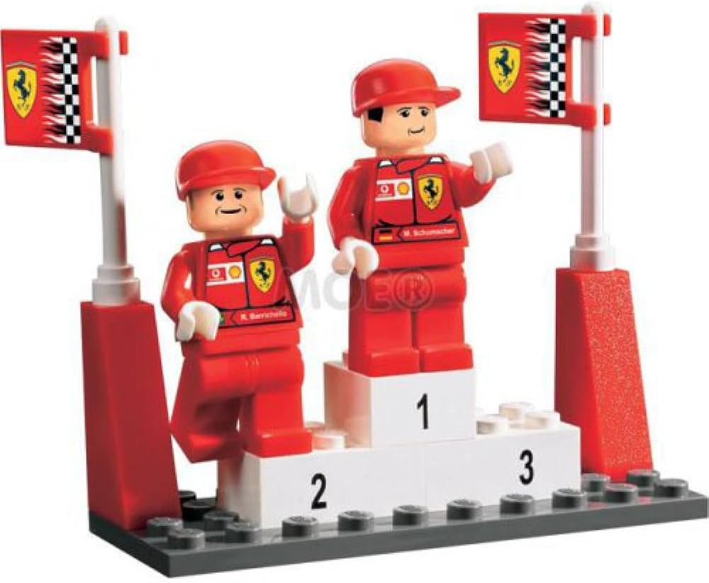 Le F1 Lego accolgono una new entry per il 2026 Michael Schumacher Lego F1 Ferrari
