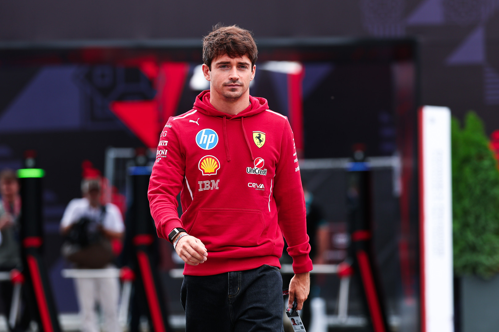Leclerc spera nel caldo di Singapore Ferrari gp f1 Charles Leclerc