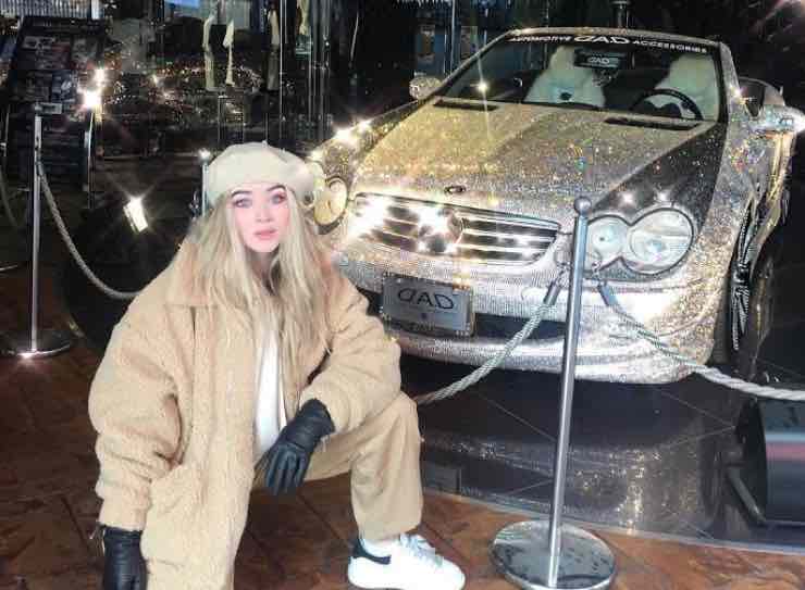 Sabrina Carpenter Mercedes