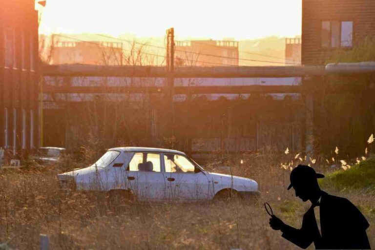 Auto abbandonata leggenda