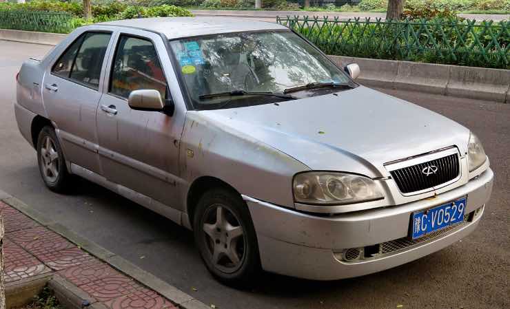 Berlina pericolosa Chery
