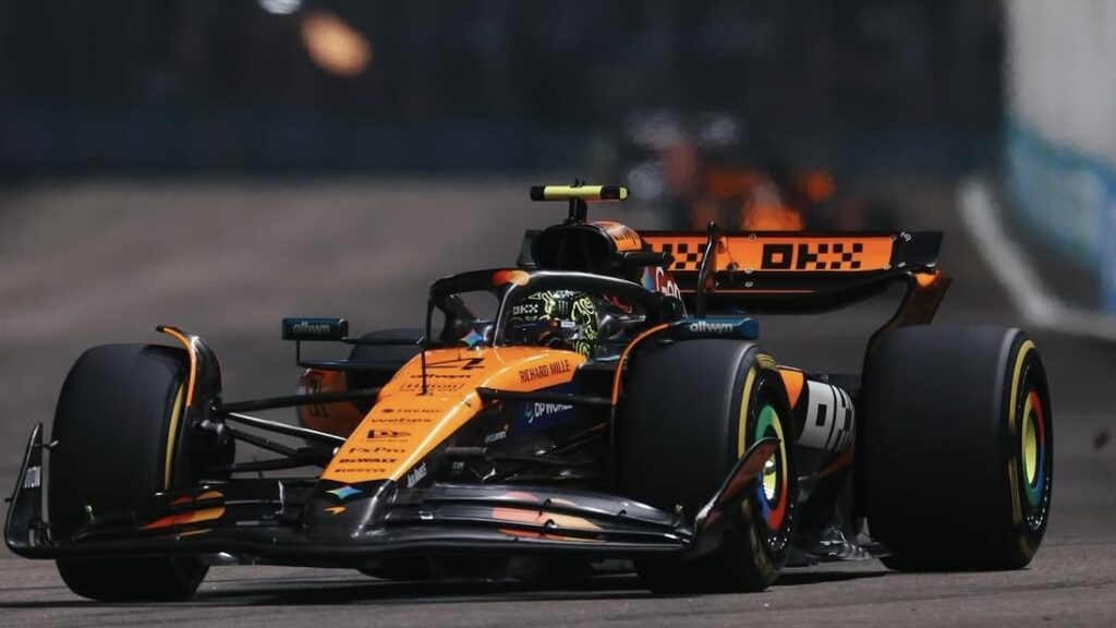 Lando Norris finished the Singapore Grand Prix in third place, following a strong (and controversial) start from fifth on the grid.