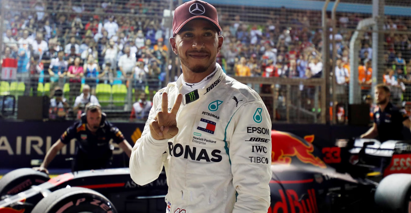 pole di hamilton a singapore