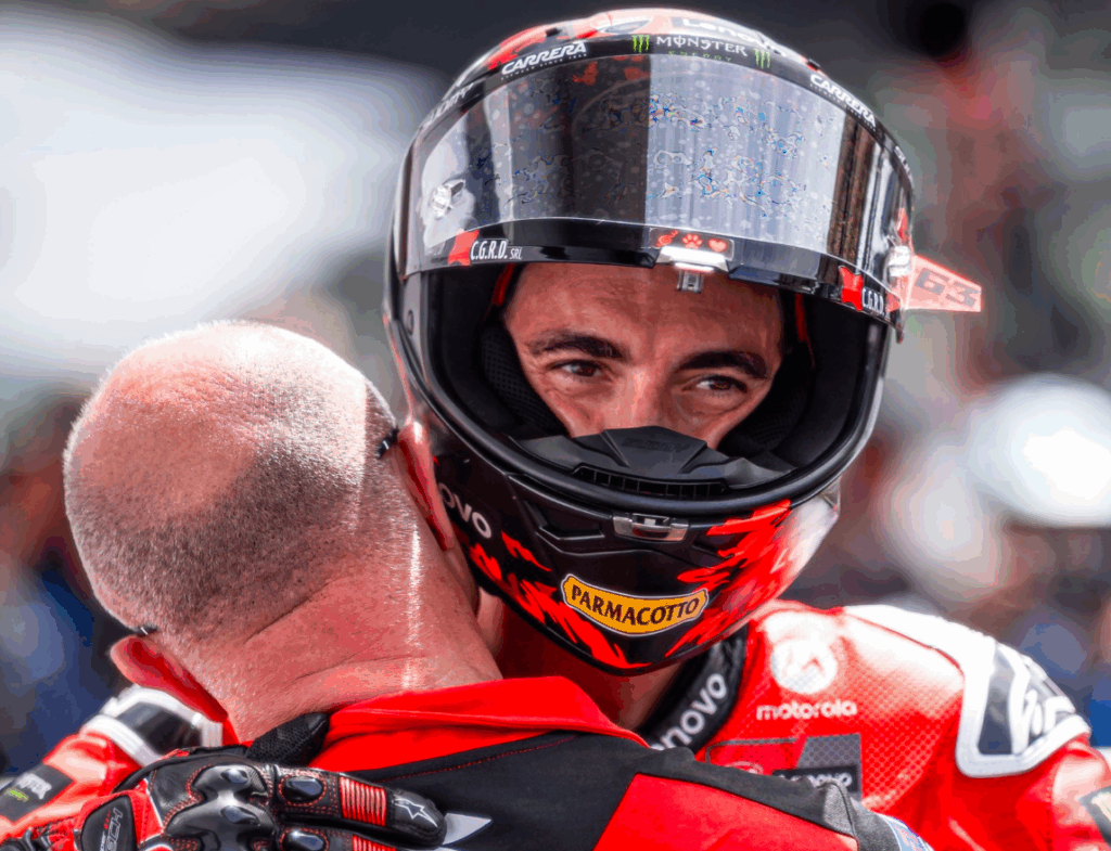 Bagnaia vince a Sepang: "Va capito il perchè. E l'abbassatore oggi non funzionava..."