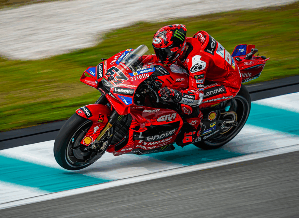 MotoGP Malaysia Starting Grid: Bagnaia on Pole, Bezzecchi from the Back