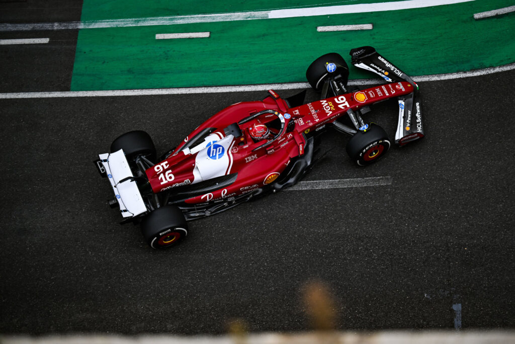 Leclerc spera nel caldo di Singapore Ferrari gp f1 Charles Leclerc