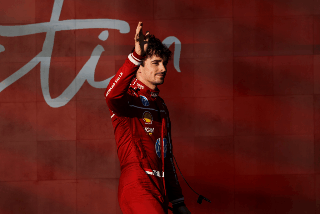 Charles Leclerc scatterà dalla terza posizione nel Gran Premio di Austin