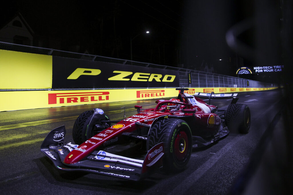 f1 charles leclerc in aston martin ferrari