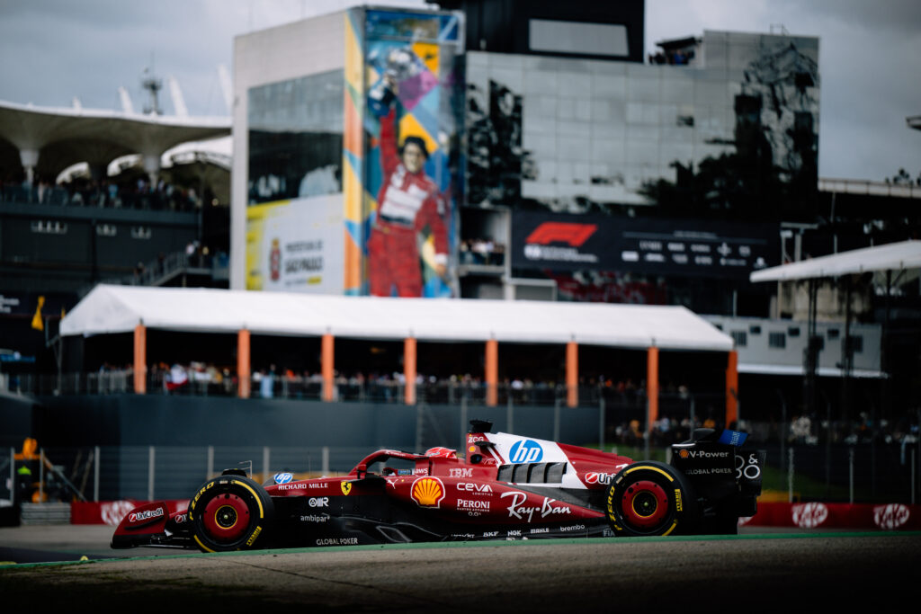 Davide Valsecchi remugina su Charles Leclerc F1 Ferrari