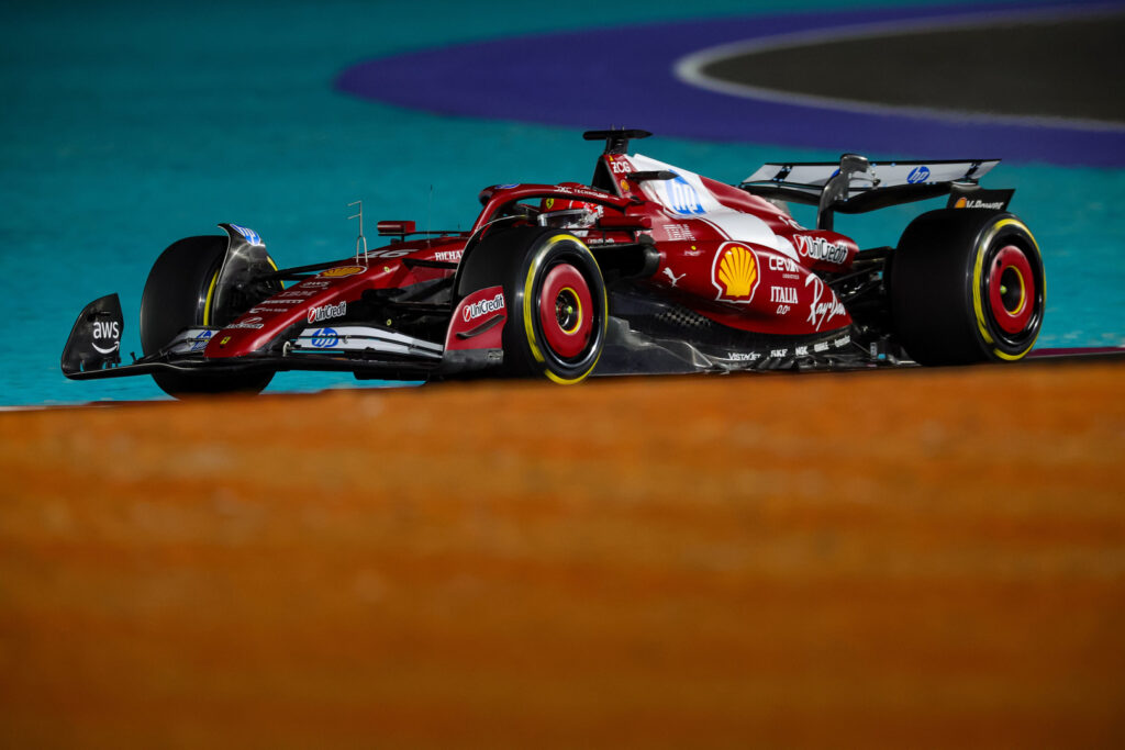charles leclerc ferrari team radio f1 qatar sprint race