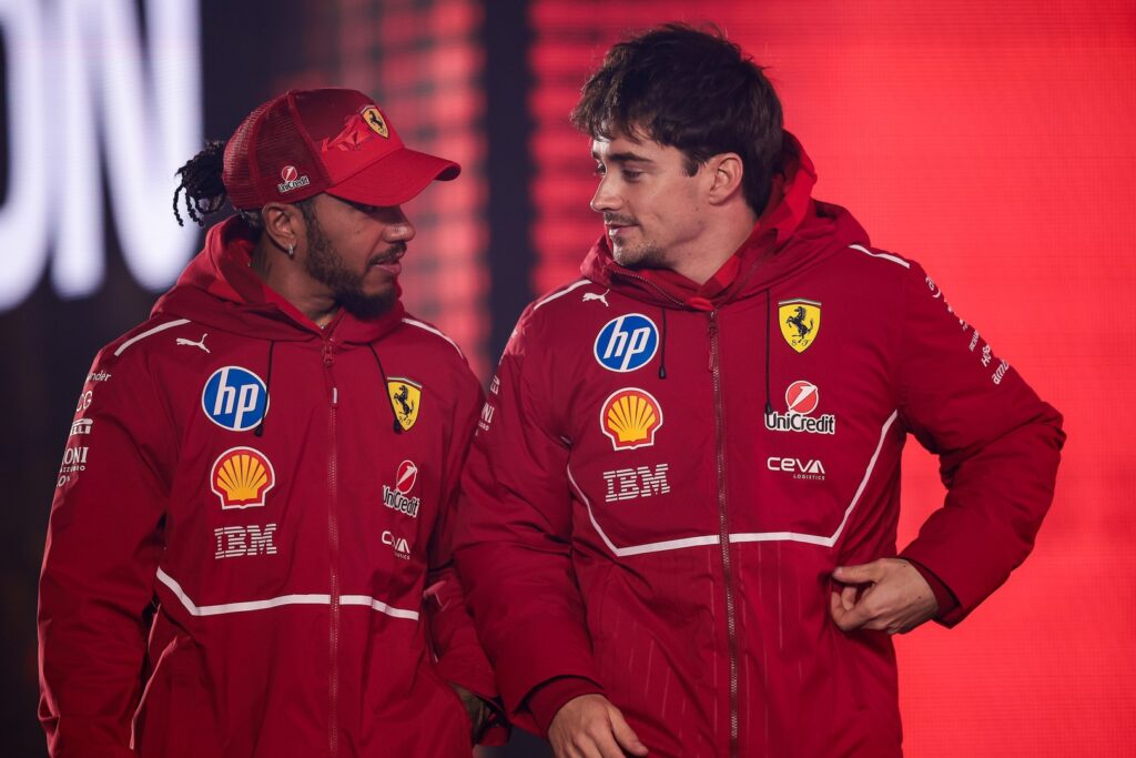 charles leclerc fred vasseur ferrari 2026 gp qatar
