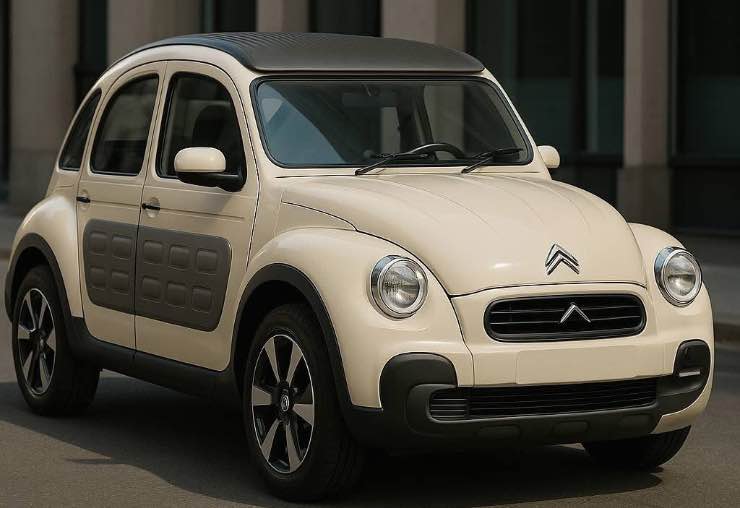 Nuova utilitaria Citroen