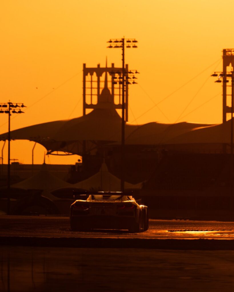 8h del Bahrain 2025: Corvette mai in lotta per il mondiale, nonostante entrambe le vetture fossero matematicamente ancora in gioco