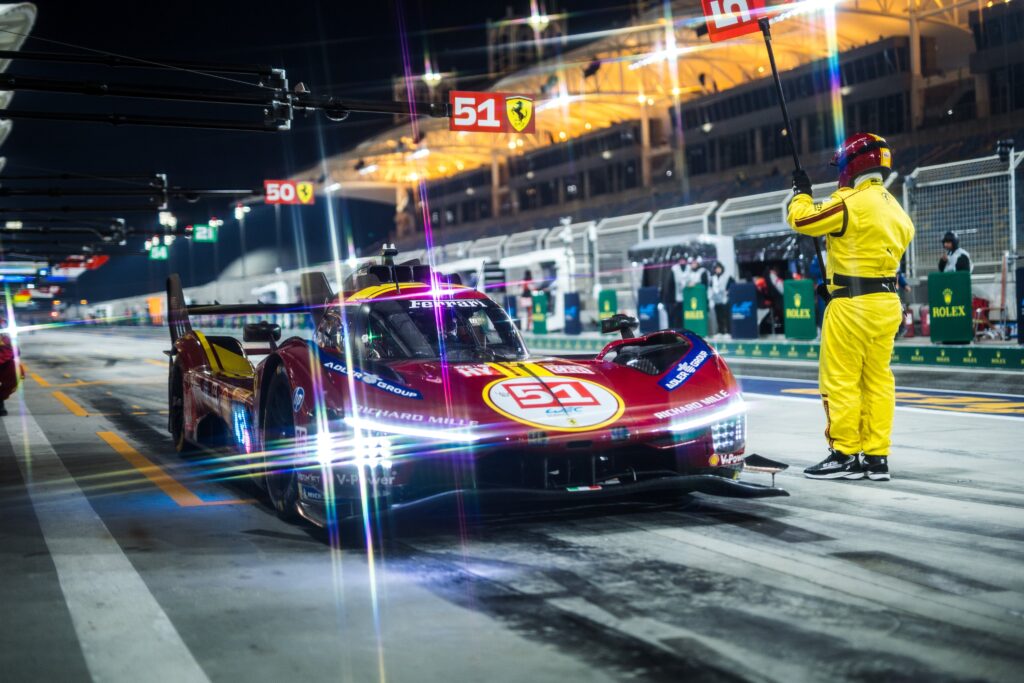 8h del Bahrain 2025: Giovinazzi a bordo della #51 è protagonista di uno stint incredibile