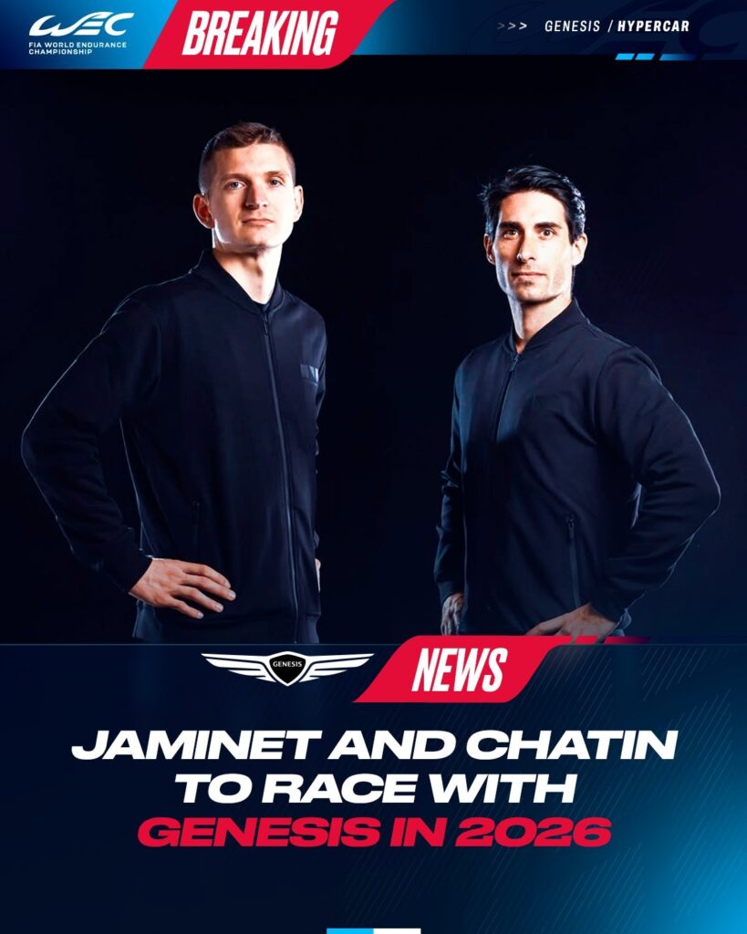 Line-Up Genesis 2026: Jaminet e Chatin si uniscono al team Magma!