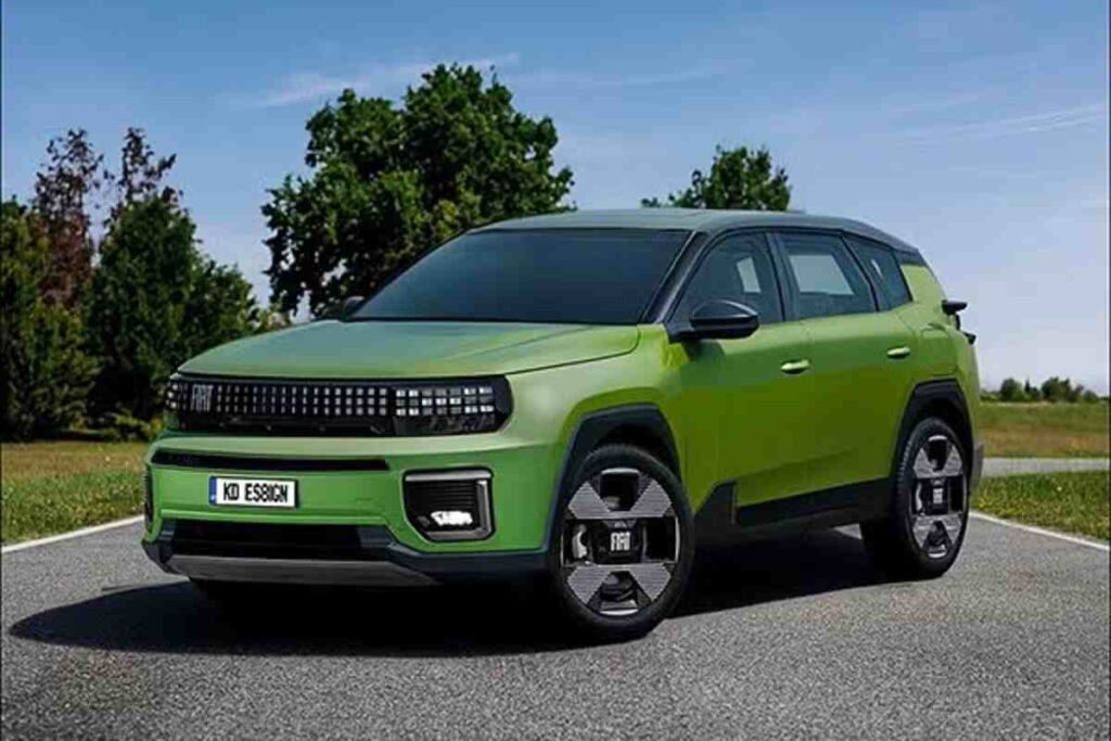 Il render della Fiat Grizzly