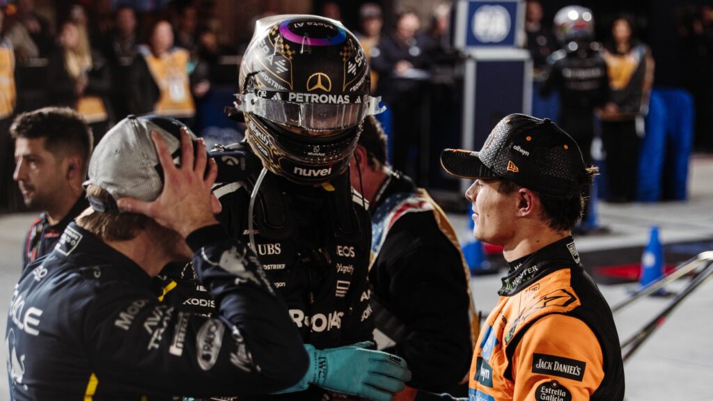 Le PAGELLE del GP di Las Vegas: Verstappen non molla, McLaren KO. Super Antonelli in rimonta