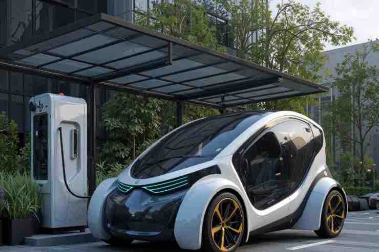 Ricaricare auto elettrica