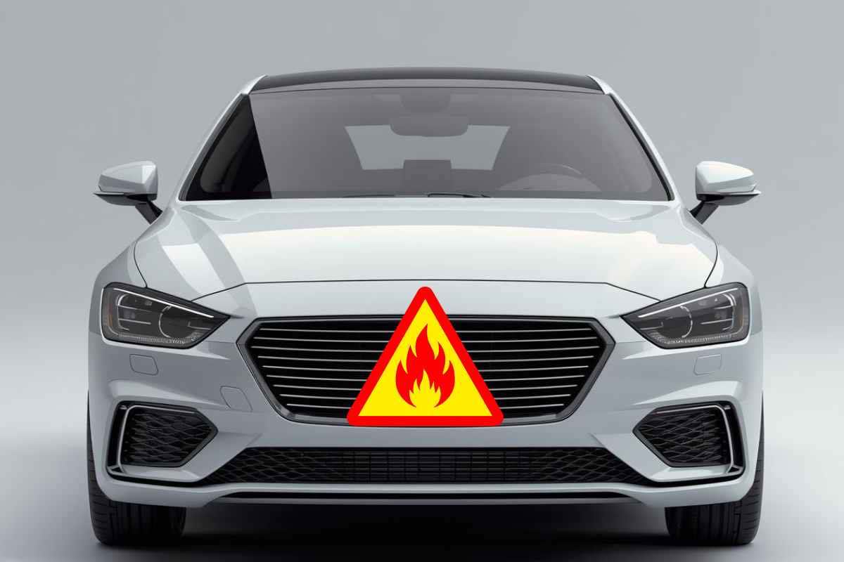 Automobile rischio incendio