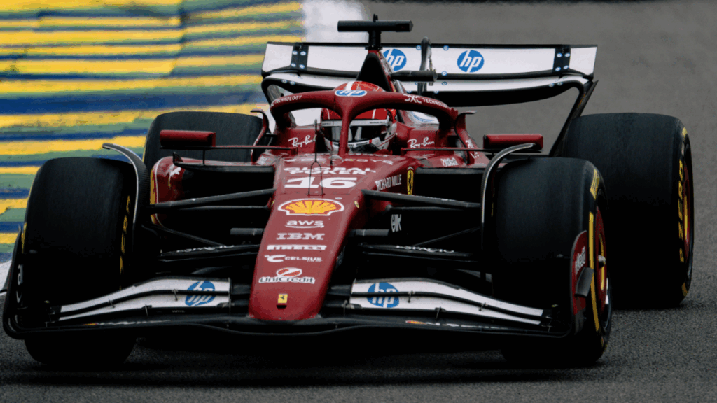 VIDEO - Leclerc OUT in Brasile dopo l'incidente tra Piastri e Antonelli