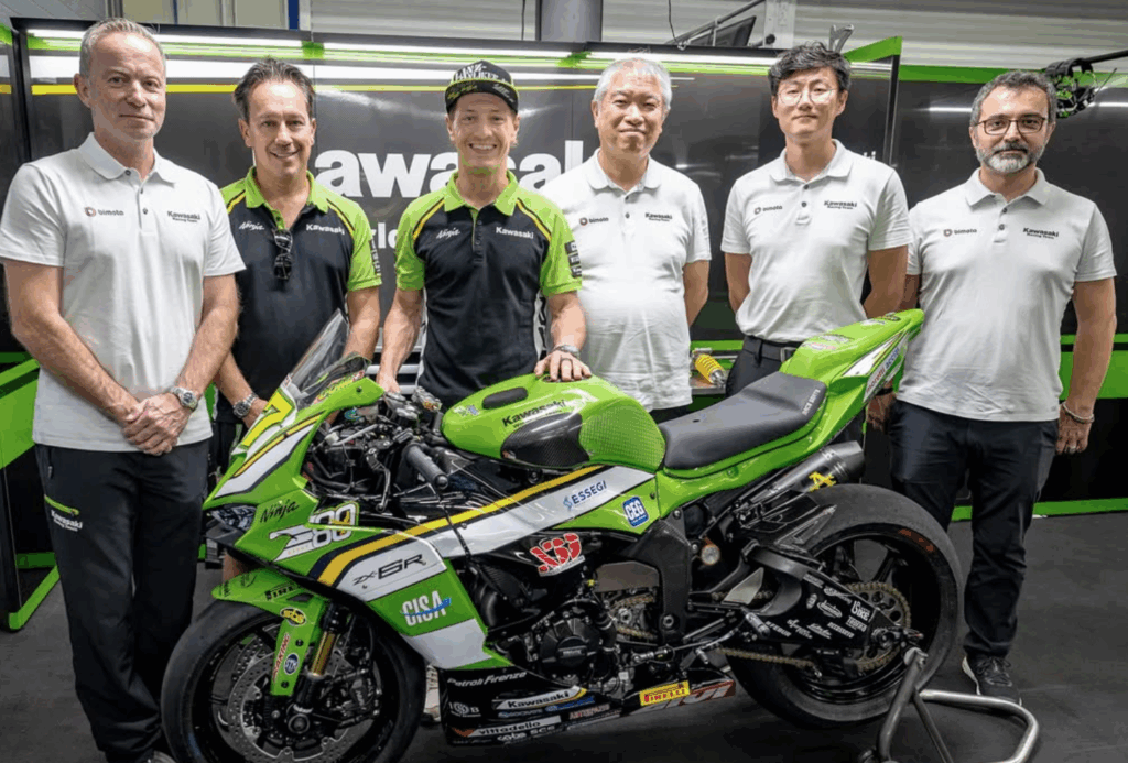 BREAKING NEWS – Dominique Aegerter in WorldSSP in 2026: he will race with Kawasaki