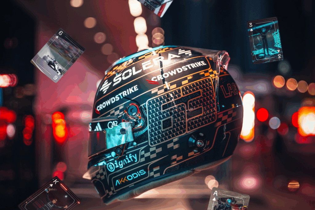 Russell, casco clamoroso per Las Vegas: tutti i dettagli