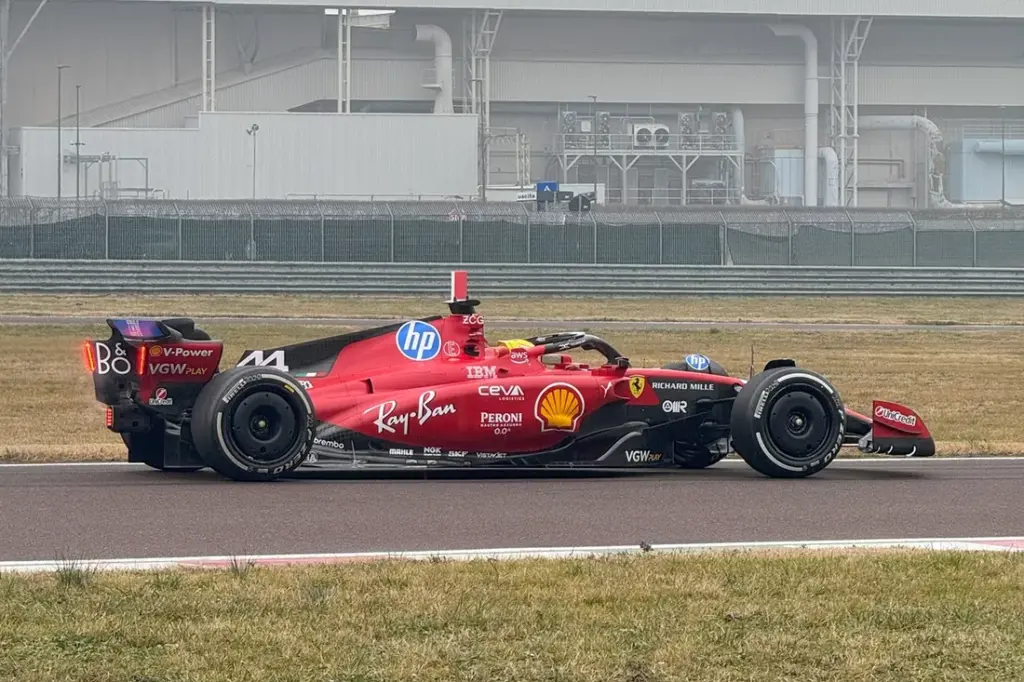 Ferrari torna in pista a Fiorano F1 TPC TEST