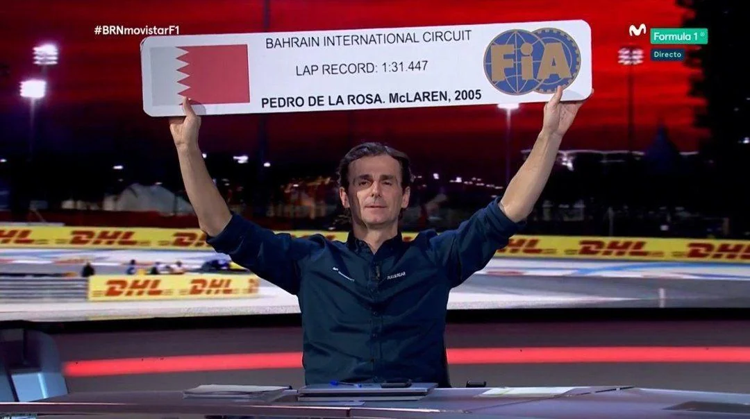 giro veloce di pedro de la rosa in bahrain