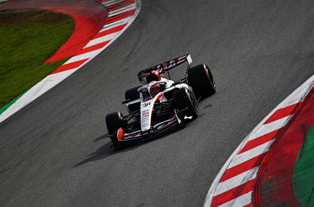 test di barcellona f1 PU ferrari haas