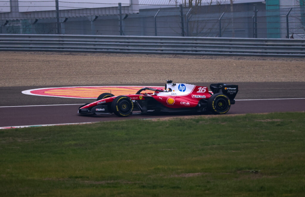 ferrari test filming day