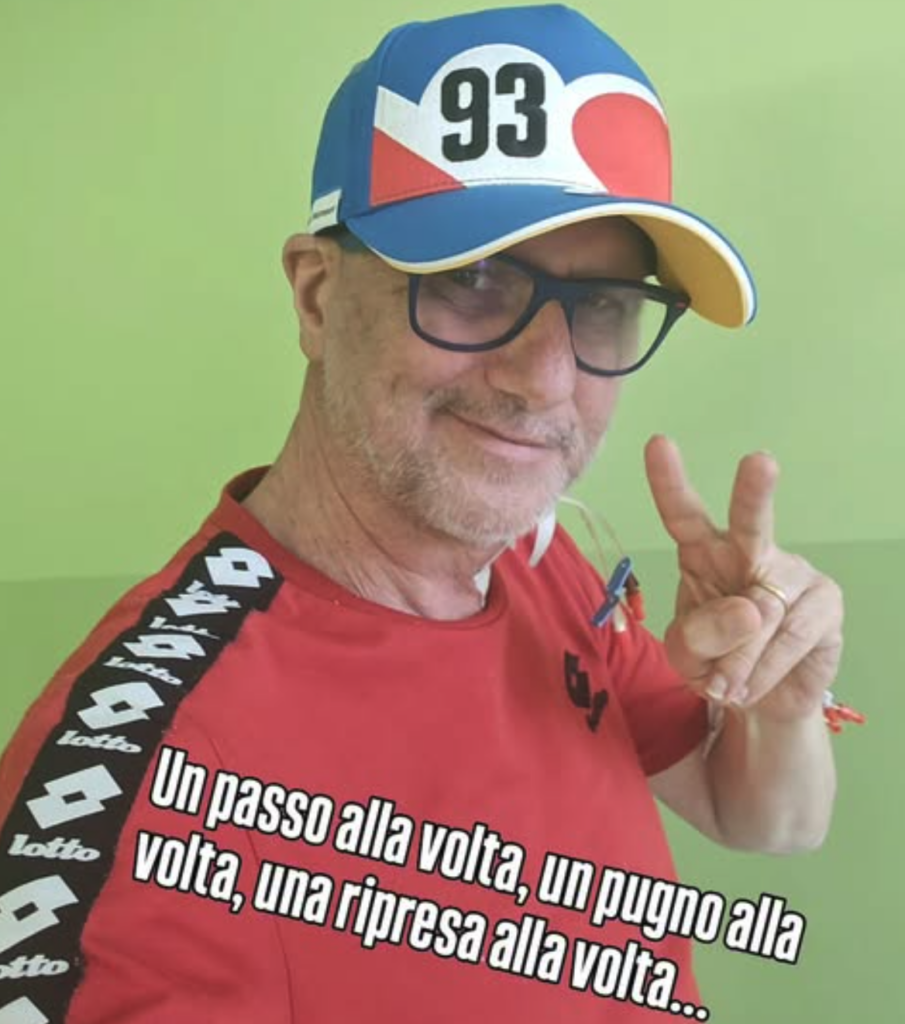 Carlo Vanzini, il primo messaggio dall'ospedale: "Un passo alla volta"