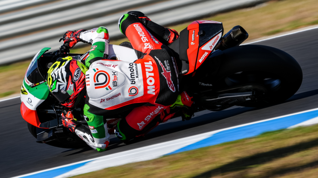 Test WorldSBK in Australia: Bulega in testa, bene anche Bassani, Montella e Baldassarri