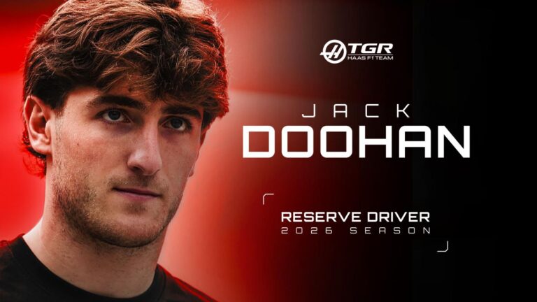 ULTIM’ORA – Haas, Jack Doohan ritorna in F1 come Reserve Driver
