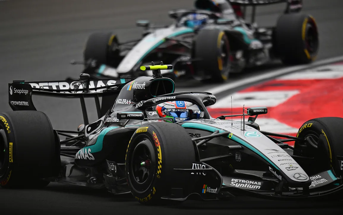 ala anteriore della mercedes