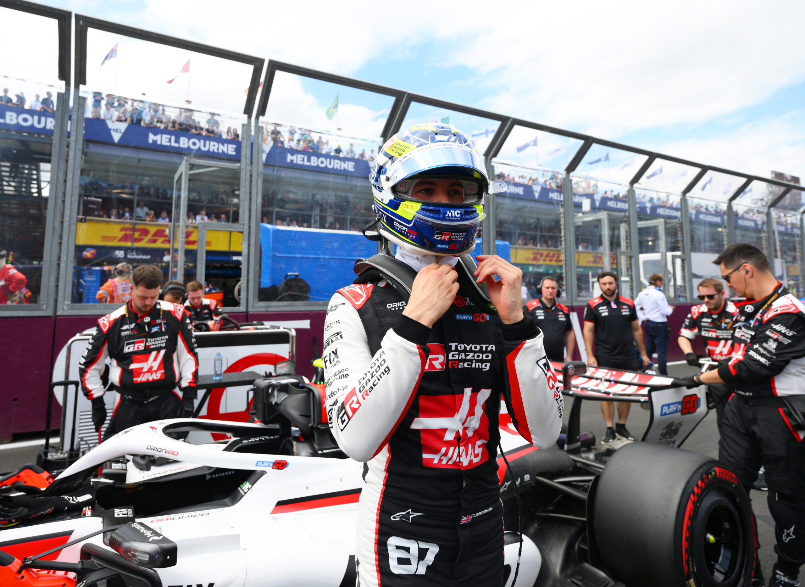 oliver bearman f1 gp australia haas